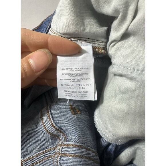 Madewell 8" Skinny Jeans Women's 30 Mid Rise Medium Wash Denim - Picture 4 of 9